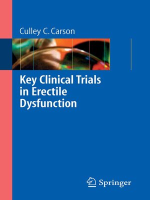 cover image of Key Clinical Trials in Erectile Dysfunction